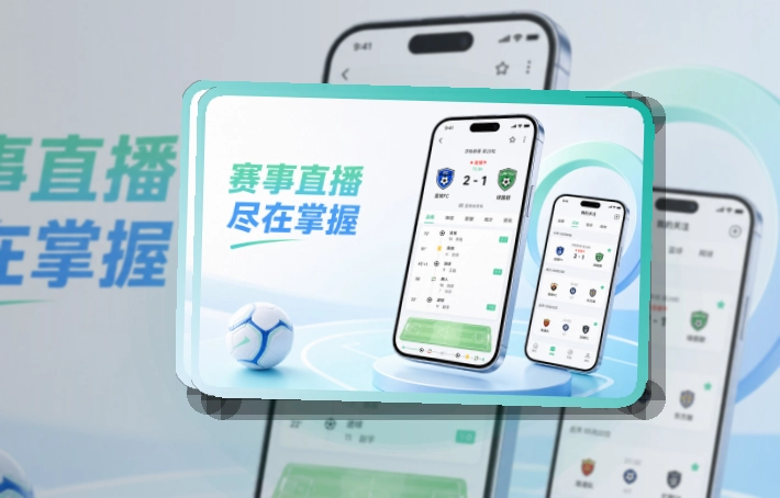 MK体育 App使用亮点，比赛日更方便 页面展示